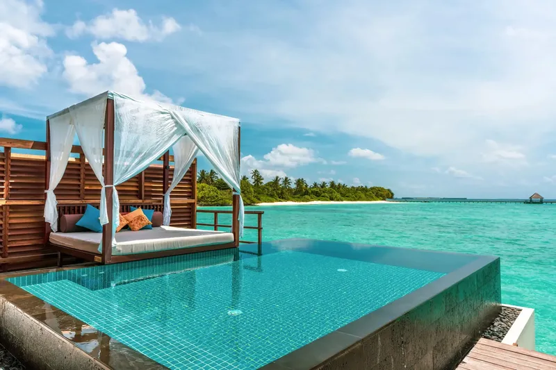 Maldives en villa avec piscine privee