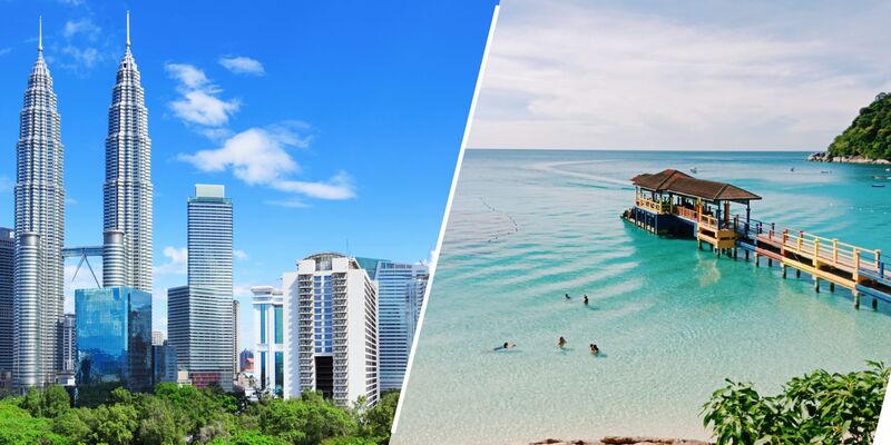 Malaisie Combiné Kuala Perhentian